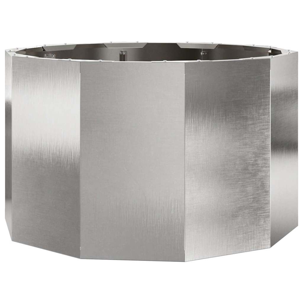 Plantenbak Zilver 60 x 60 x 35 cm Roestvrij staal is nu te koop bij PeponiXL, paradijselijk wonen!