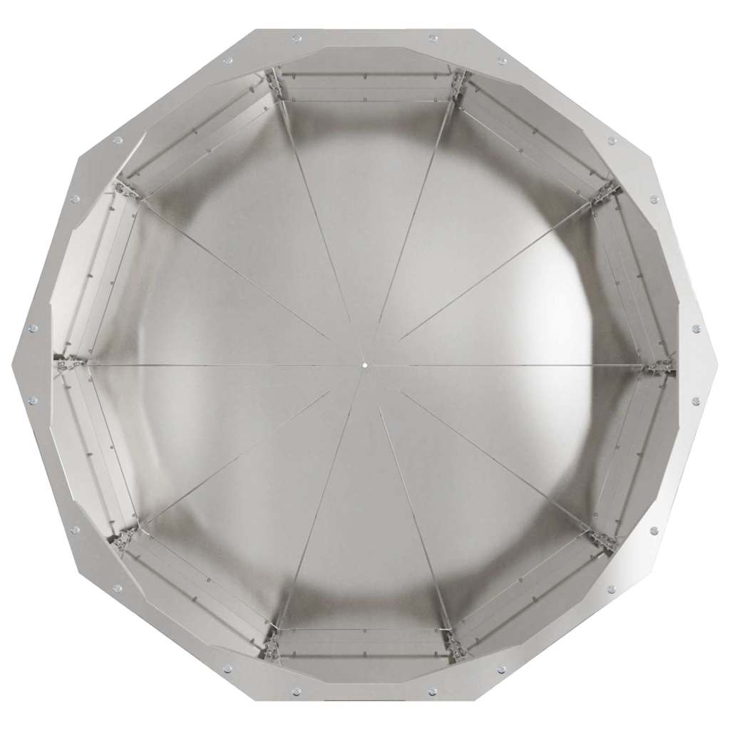 Plantenbak Zilver 60 x 60 x 35 cm Roestvrij staal is nu te koop bij PeponiXL, paradijselijk wonen!