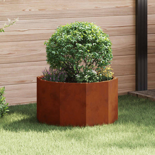 Plantenbak Roestig 60 x 60 x 35 cm Cortenstaal is nu te koop bij PeponiXL, paradijselijk wonen!