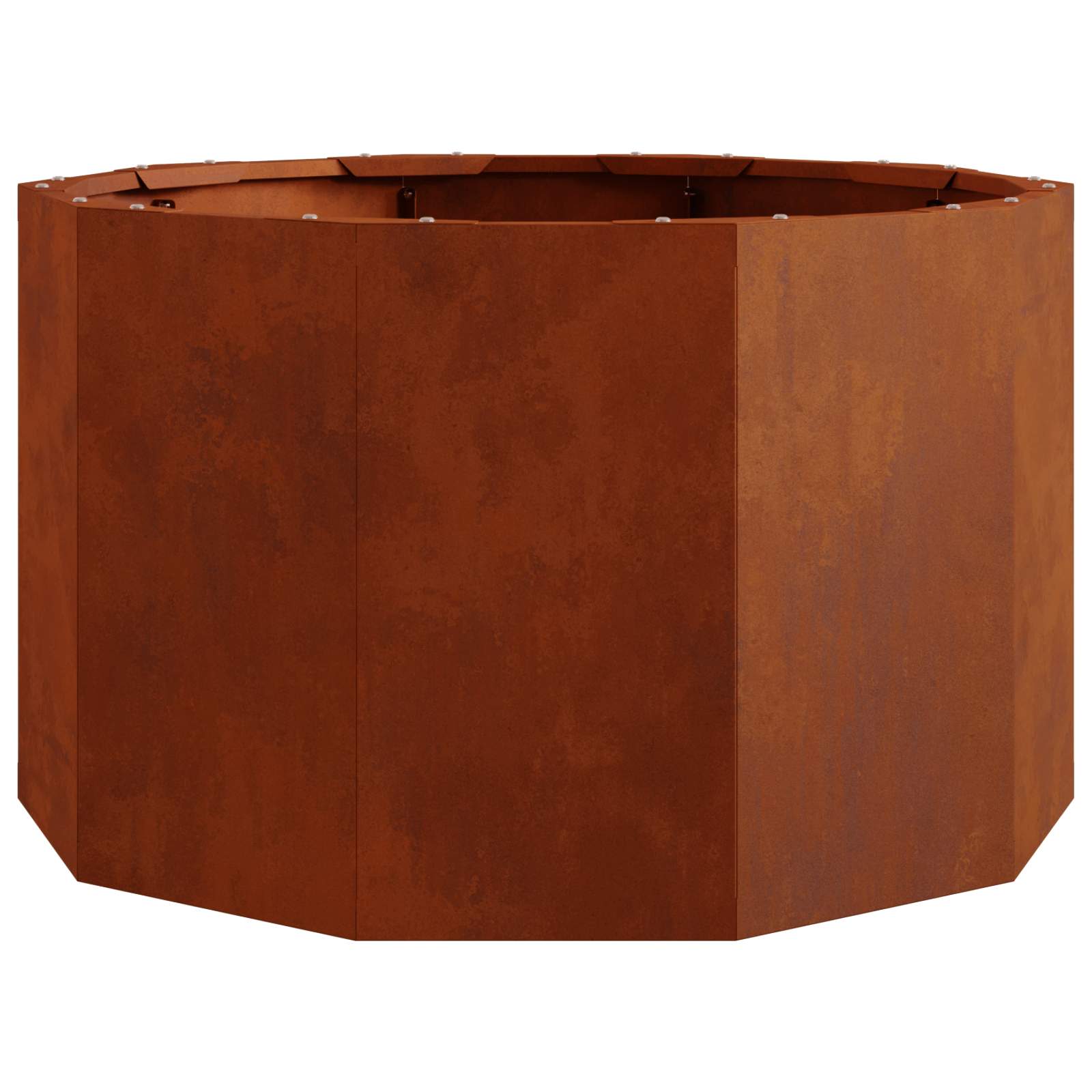 Plantenbak Roestig 60 x 60 x 35 cm Cortenstaal is nu te koop bij PeponiXL, paradijselijk wonen!