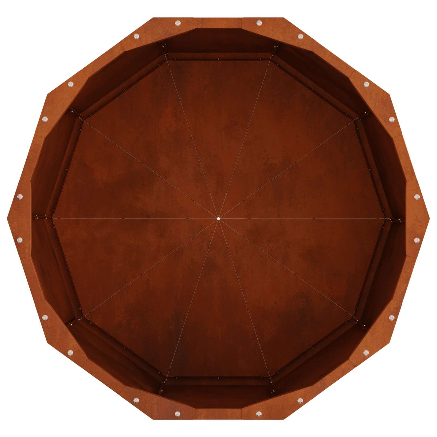 Plantenbak Roestig 60 x 60 x 35 cm Cortenstaal is nu te koop bij PeponiXL, paradijselijk wonen!