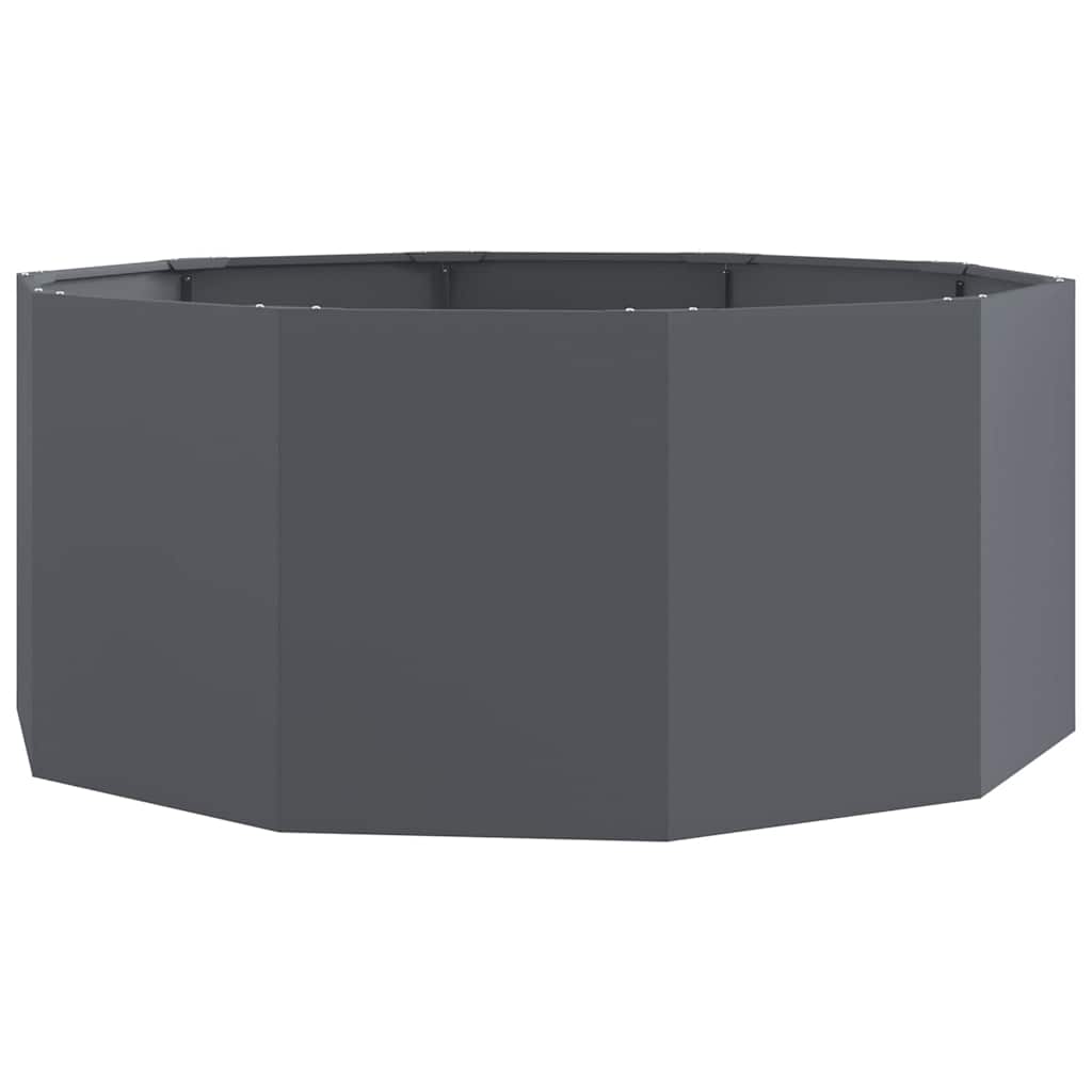 Plantenbak Antraciet 120 x 120 x 50 cm Staal is nu te koop bij PeponiXL, paradijselijk wonen!
