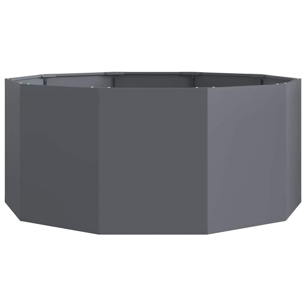 Plantenbak Antraciet 120 x 120 x 50 cm Staal is nu te koop bij PeponiXL, paradijselijk wonen!