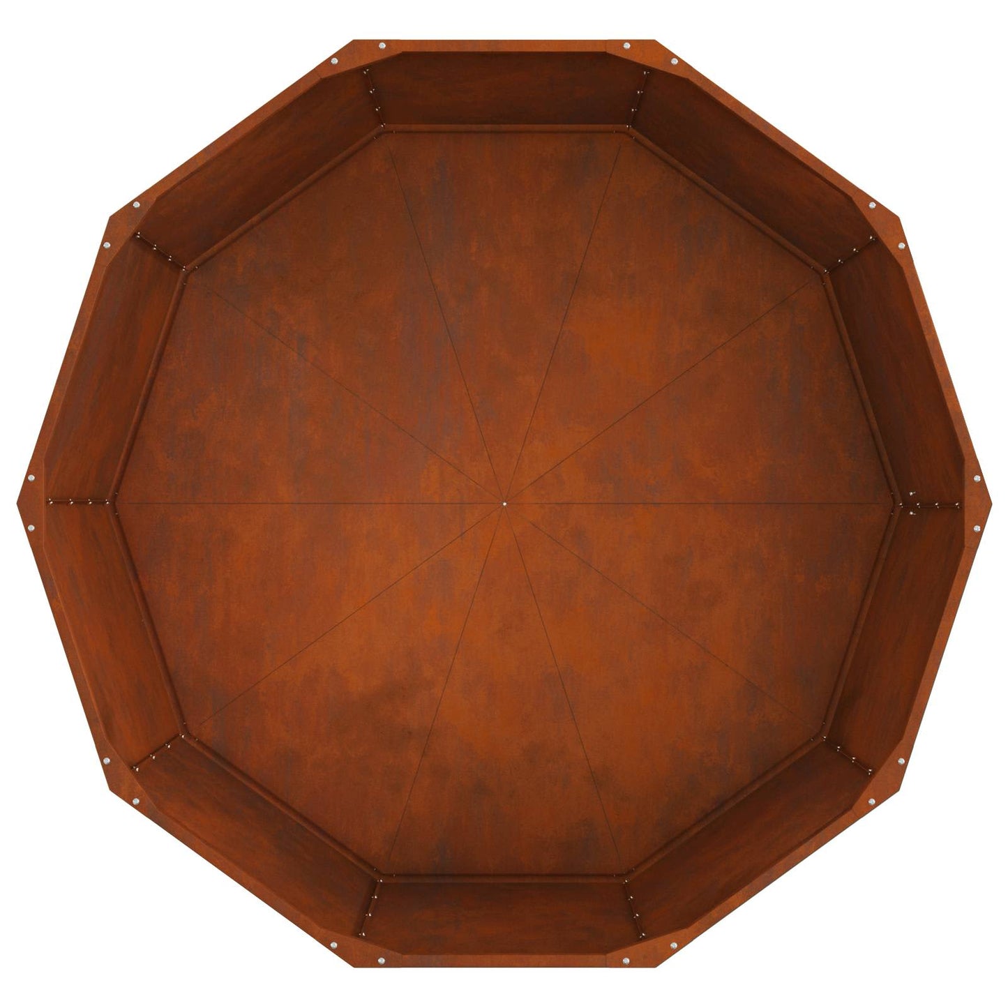 Plantenbak Roestig 120 x 120 x 50 cm Cortenstaal is nu te koop bij PeponiXL, paradijselijk wonen!