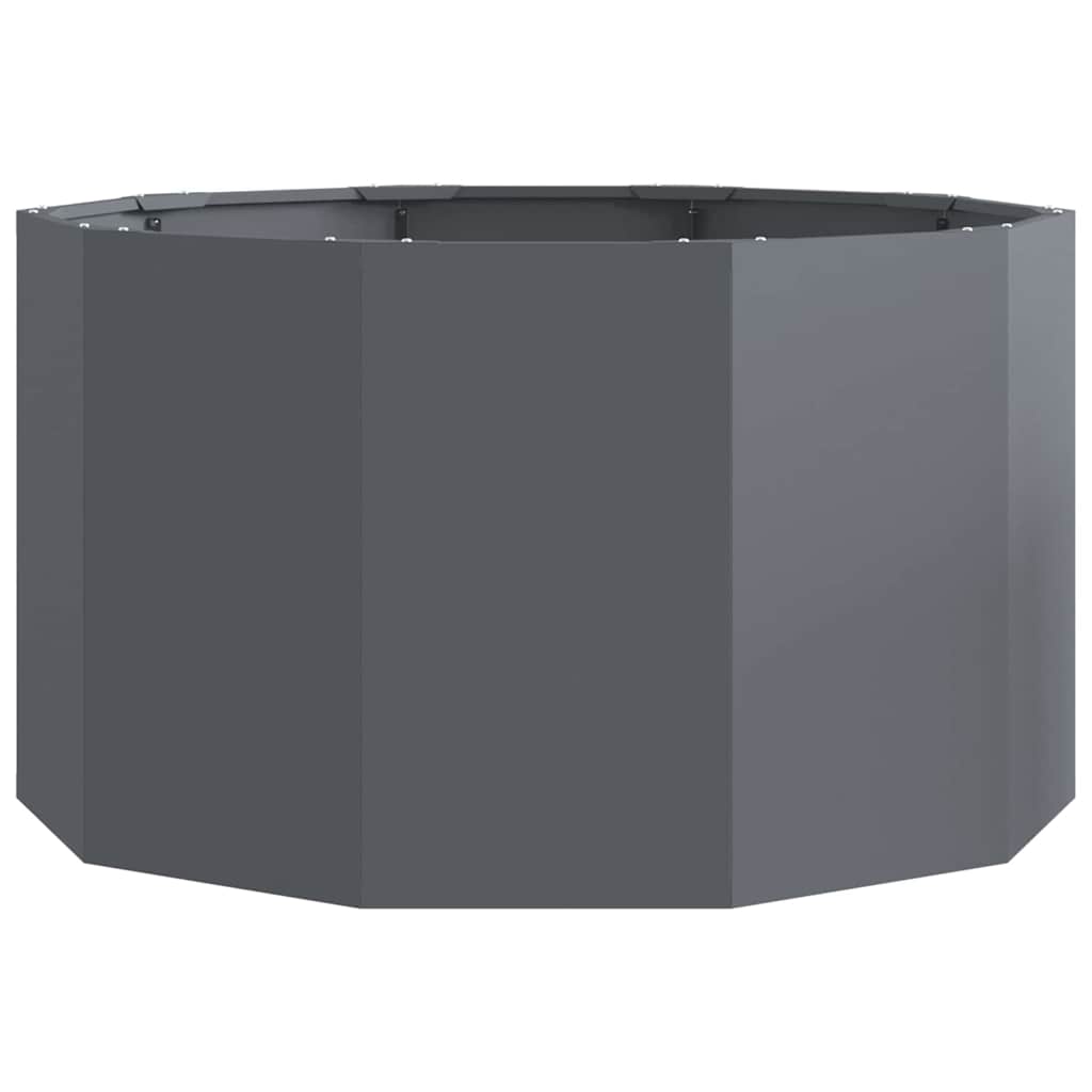 Plantenbak Antraciet 90 x 90 x 50 cm Staal is nu te koop bij PeponiXL, paradijselijk wonen!