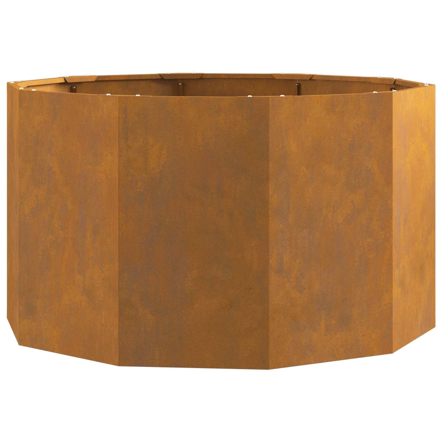 Plantenbak Roestig 90 x 90 x 50 cm weervast staal is nu te koop bij PeponiXL, paradijselijk wonen!