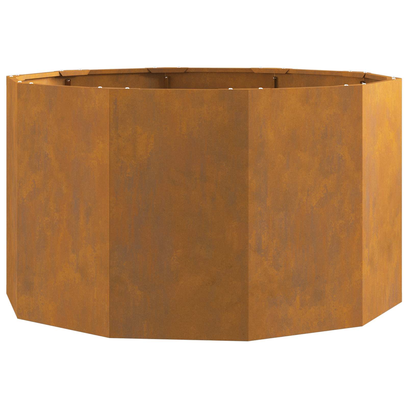 Plantenbak Roestig 90 x 90 x 50 cm weervast staal is nu te koop bij PeponiXL, paradijselijk wonen!