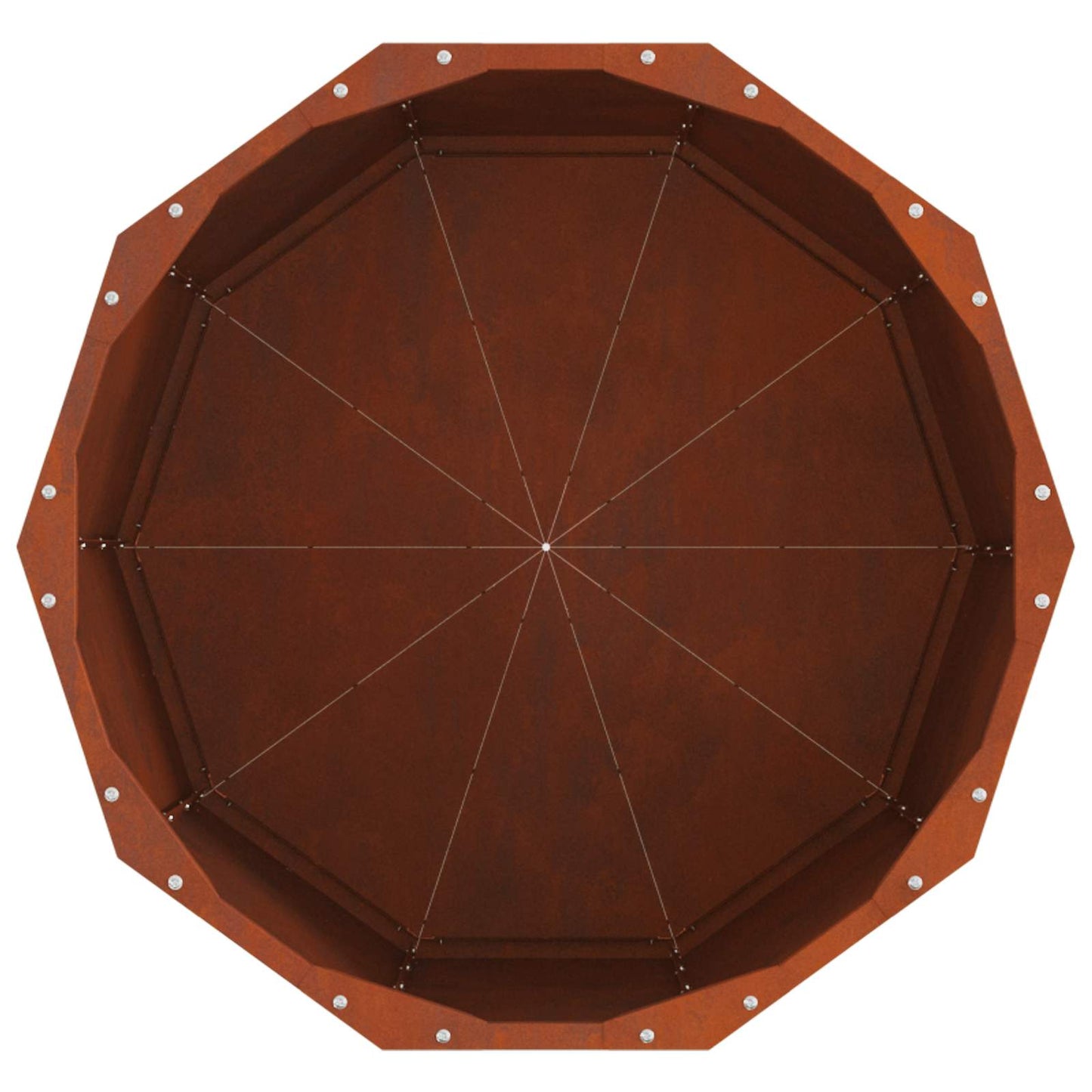 Plantenbak Roestig 60 x 60 x 50 cm Cortenstaal is nu te koop bij PeponiXL, paradijselijk wonen!