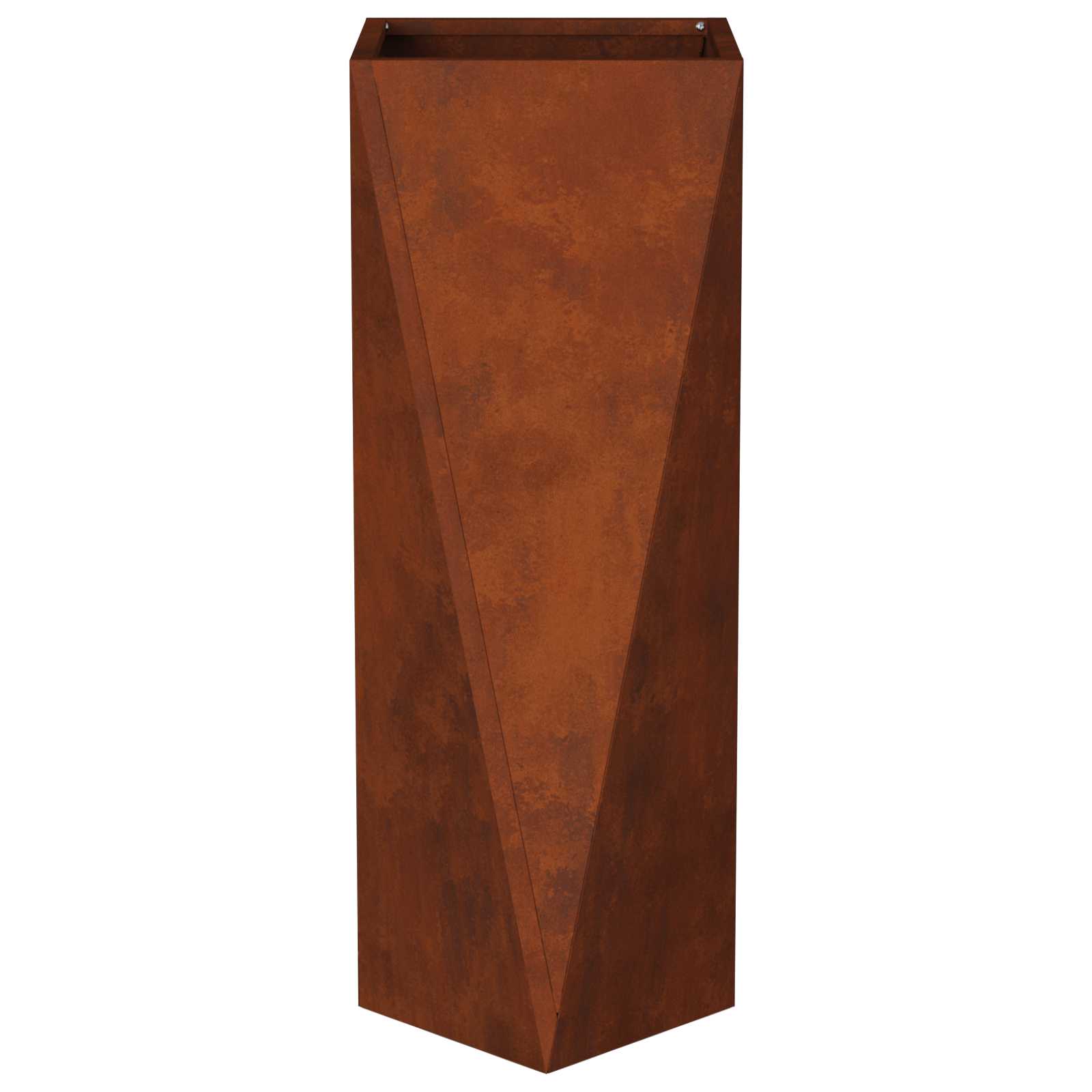 Plantenbak Roestig 30 x 30 x 75 cm Cortenstaal is nu te koop bij PeponiXL, paradijselijk wonen!