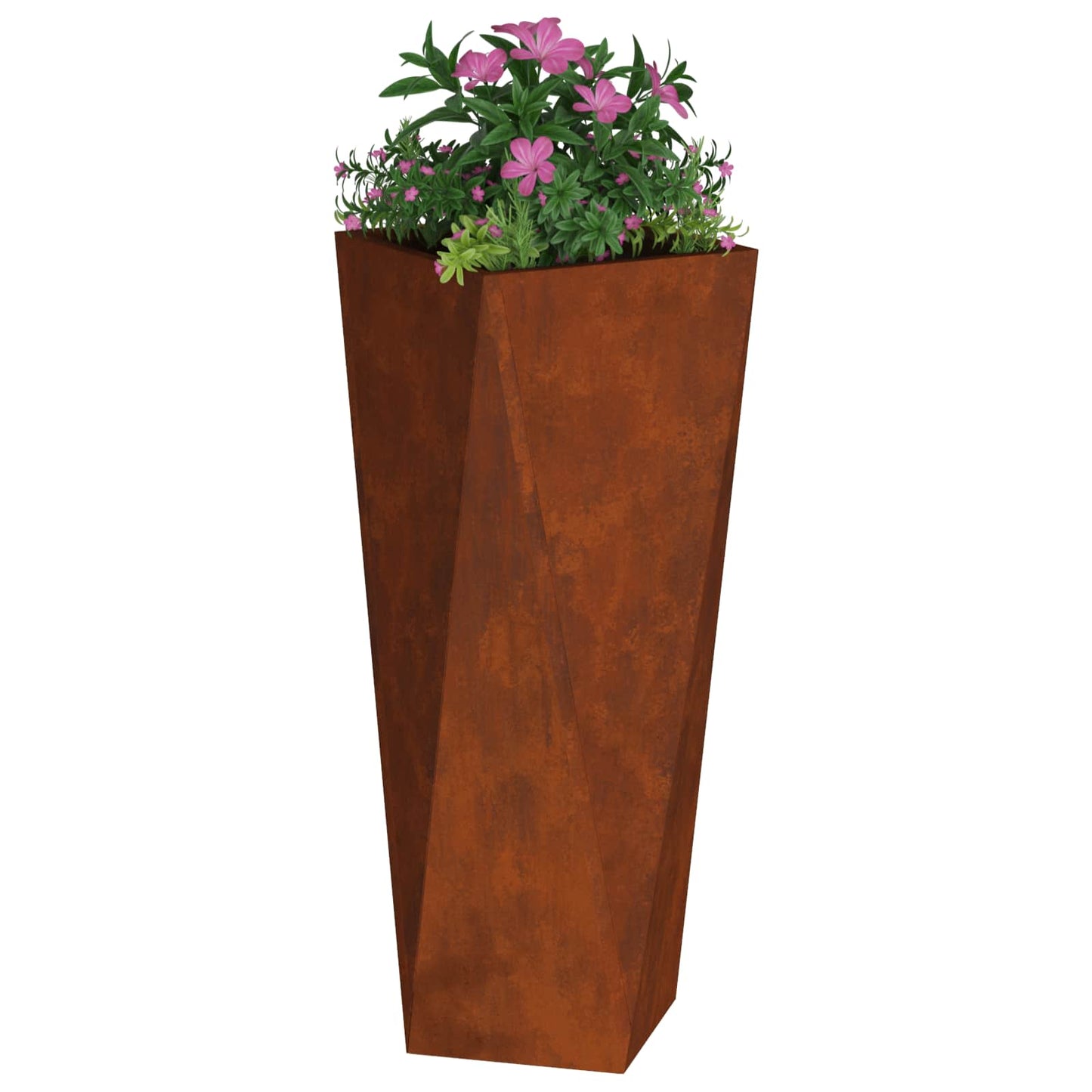 Plantenbak Roestig 30 x 30 x 75 cm Cortenstaal is nu te koop bij PeponiXL, paradijselijk wonen!