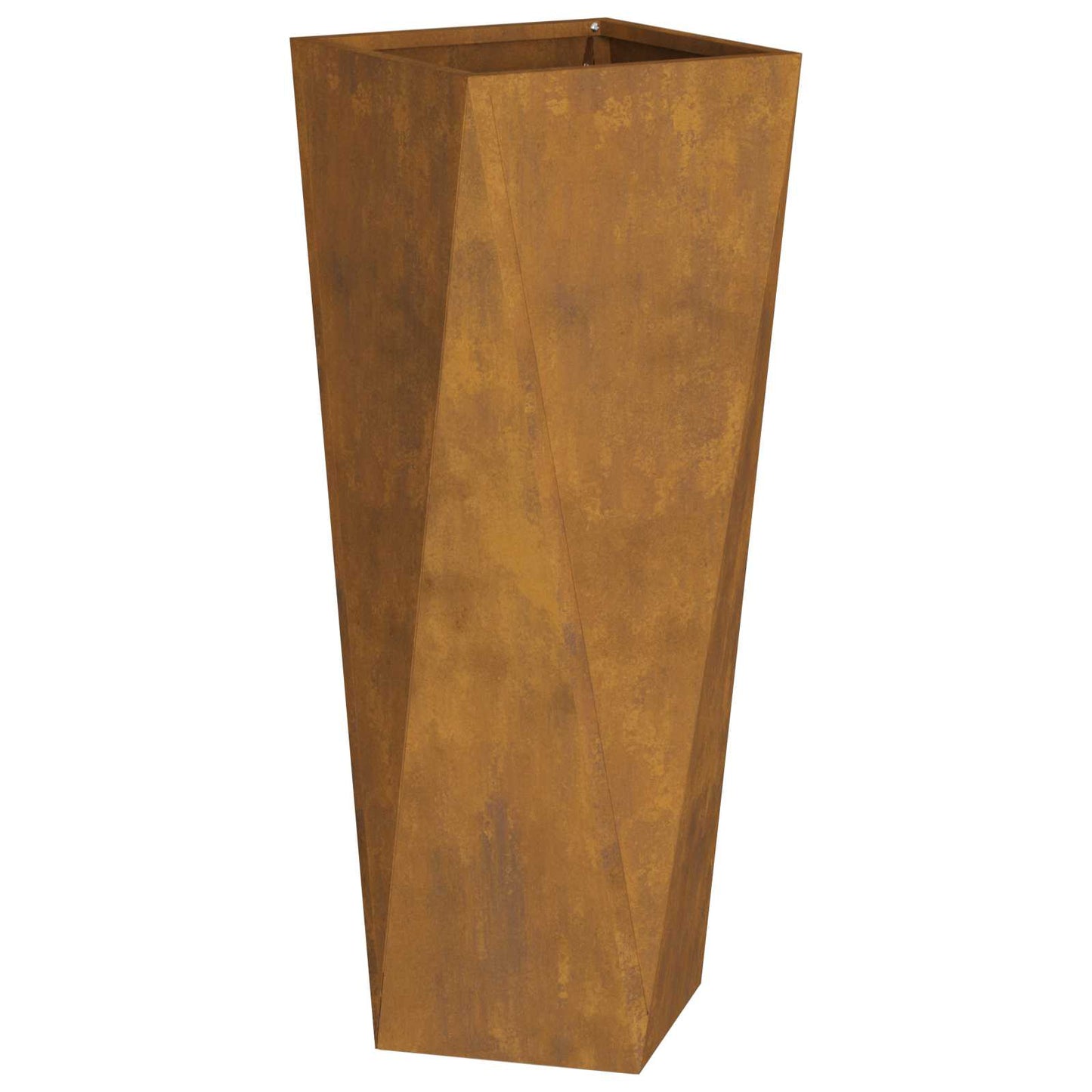 Plantenbak 2 st Roestig 30 x 30 x 75 cm Cortenstaal is nu te koop bij PeponiXL, paradijselijk wonen!