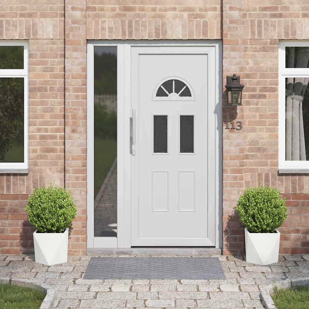 Plantenbak 2 pcs Wit 30 x 30 x 30 cm Staal is nu te koop bij PeponiXL, paradijselijk wonen!