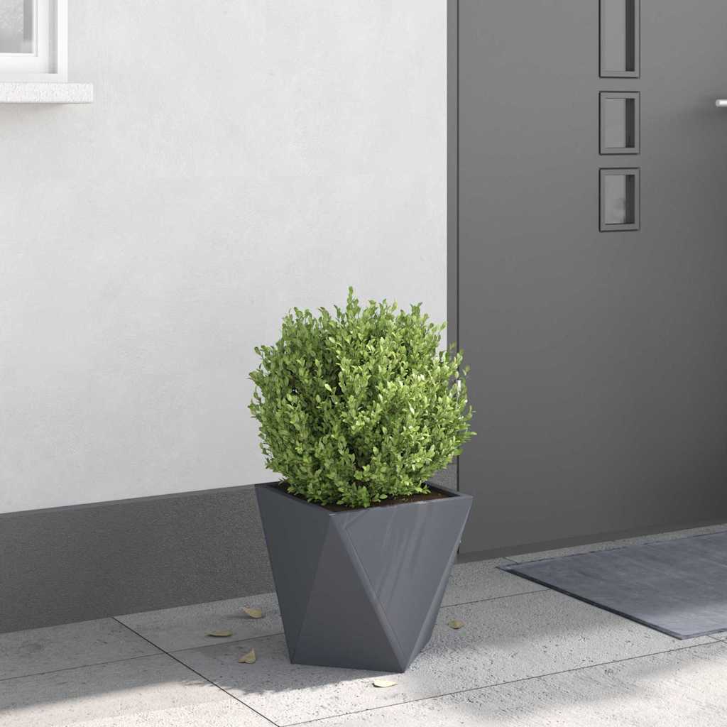 Plantenbak Antraciet 30 x 30 x 30 cm Staal is nu te koop bij PeponiXL, paradijselijk wonen!