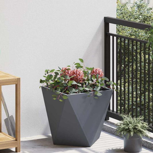 Plantenbak Antraciet 40 x 40 x 40 cm Staal is nu te koop bij PeponiXL, paradijselijk wonen!