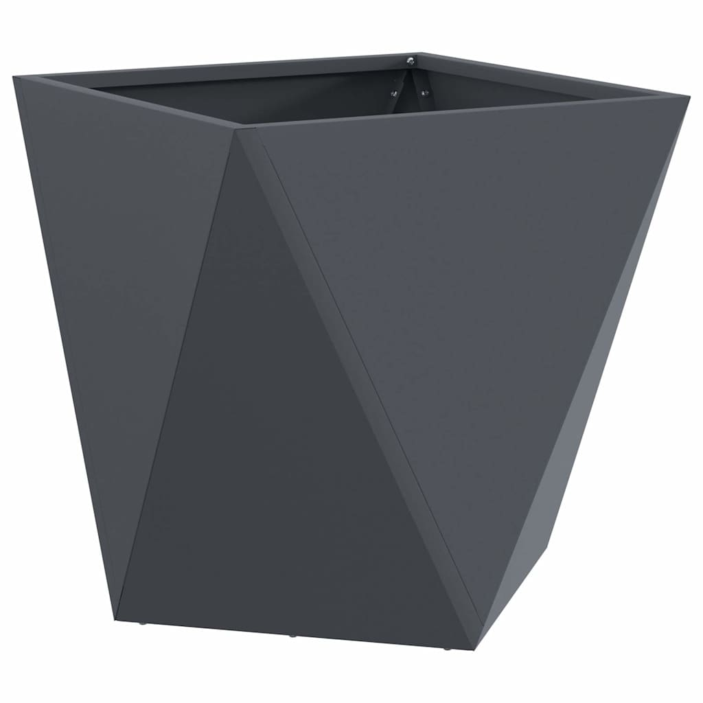 Plantenbak 2 pcs Antraciet 40 x 40 x 40 cm Staal is nu te koop bij PeponiXL, paradijselijk wonen!