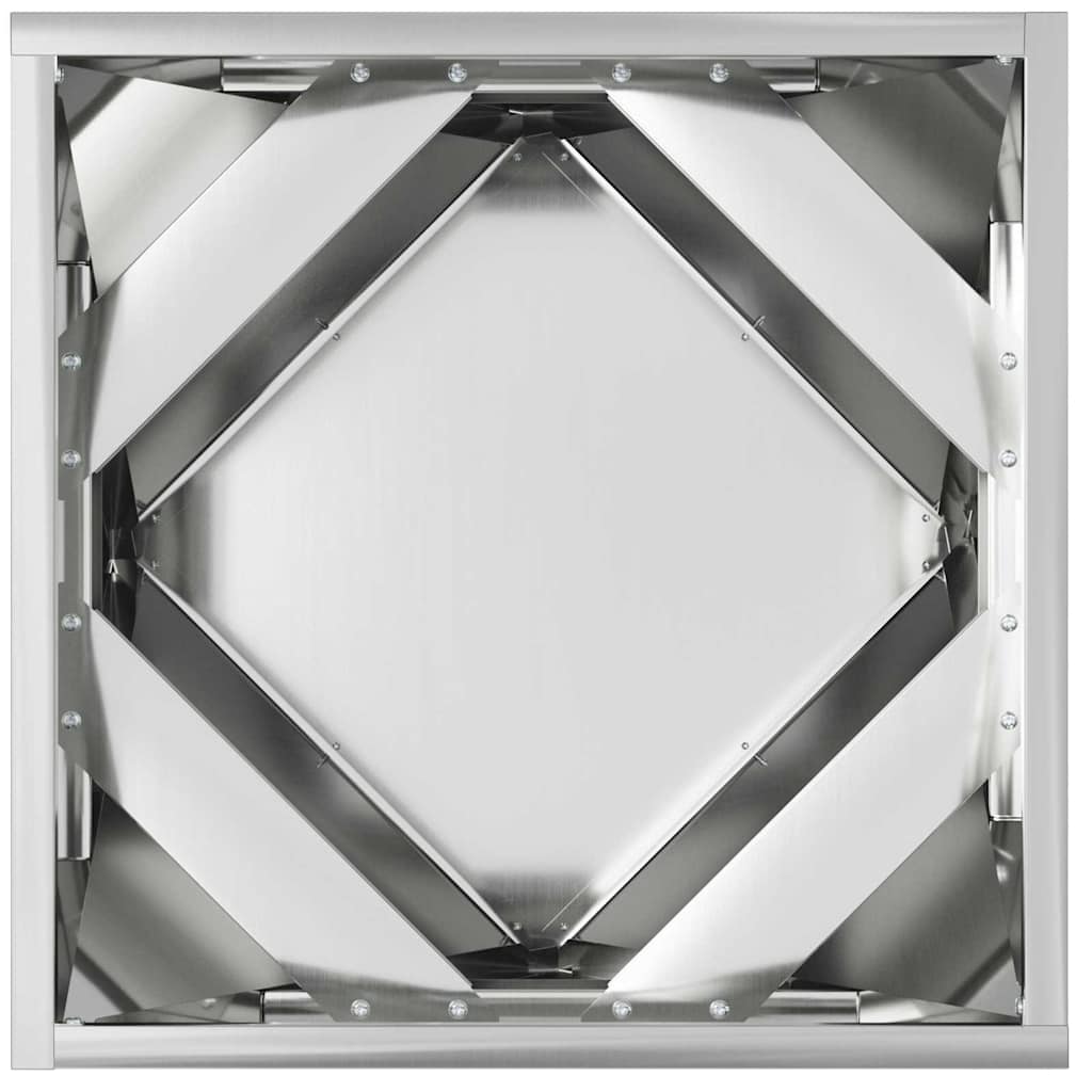 Plantenbak 2 pcs Zilver 40 x 40 x 40 cm Gegalvaniseerd staal is nu te koop bij PeponiXL, paradijselijk wonen!