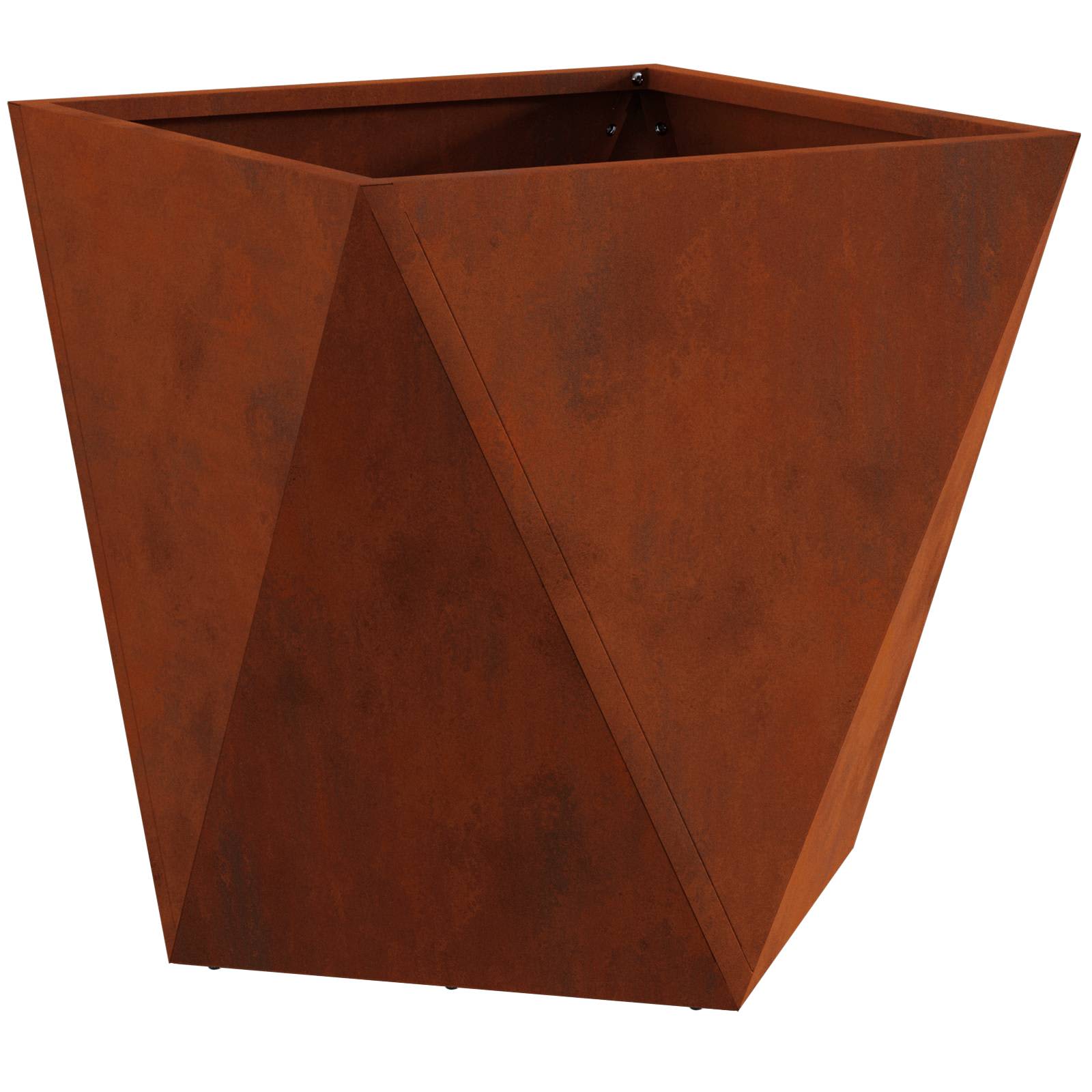Plantenbak Roestig 40 x 40 x 40 cm Cortenstaal is nu te koop bij PeponiXL, paradijselijk wonen!