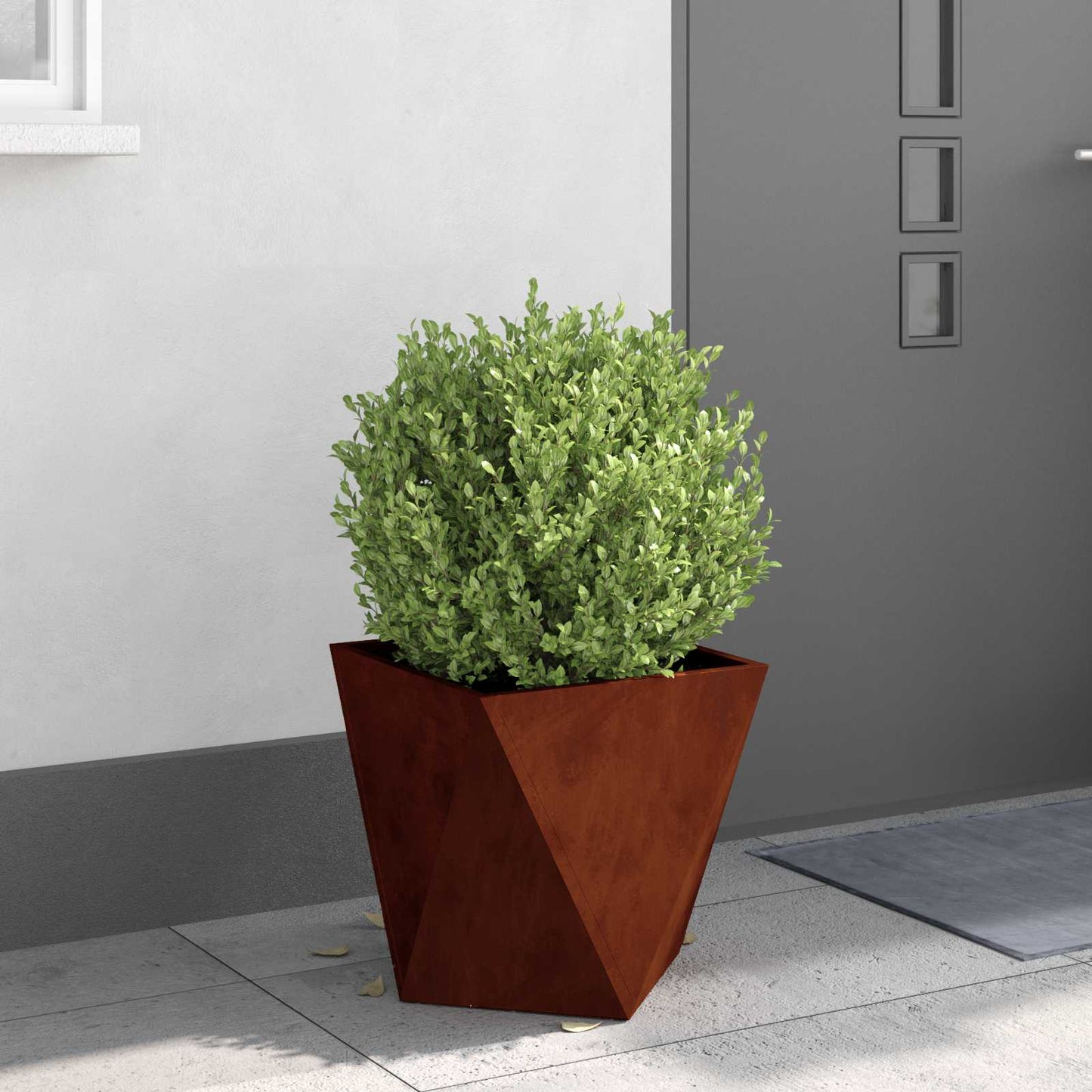 Plantenbak 2 pcs Roestig 40 x 40 x 40 cm Cortenstaal is nu te koop bij PeponiXL, paradijselijk wonen!