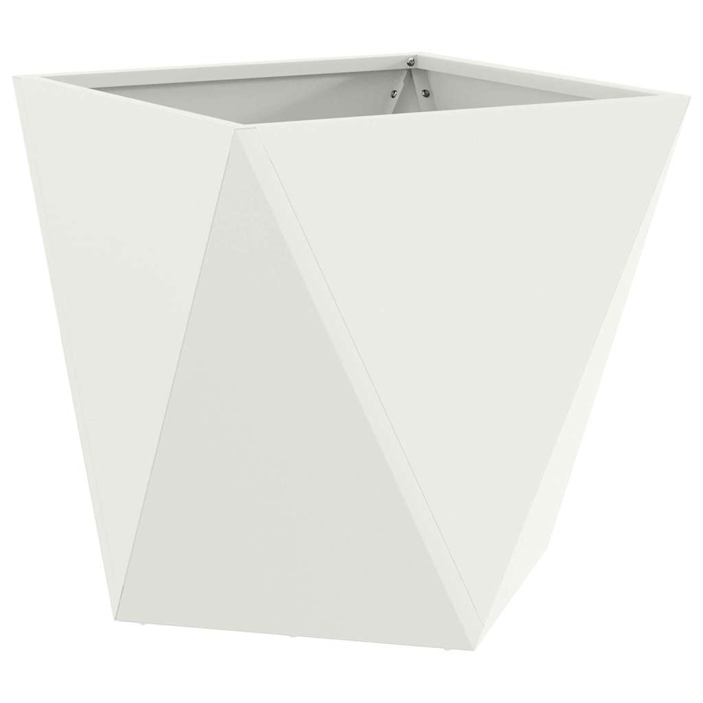 Plantenbak Wit 50 x 50 x 50 cm Staal is nu te koop bij PeponiXL, paradijselijk wonen!