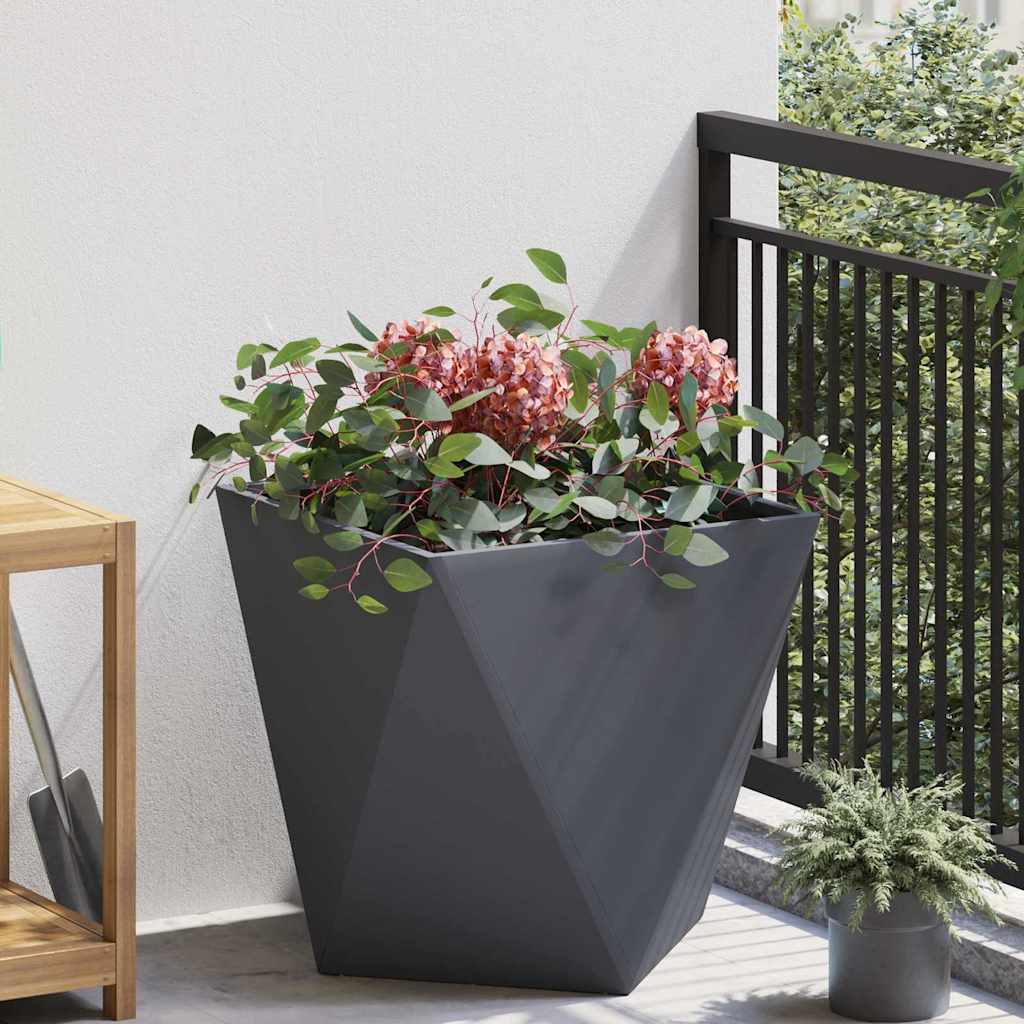 Plantenbak Antraciet 50 x 50 x 50 cm Staal is nu te koop bij PeponiXL, paradijselijk wonen!