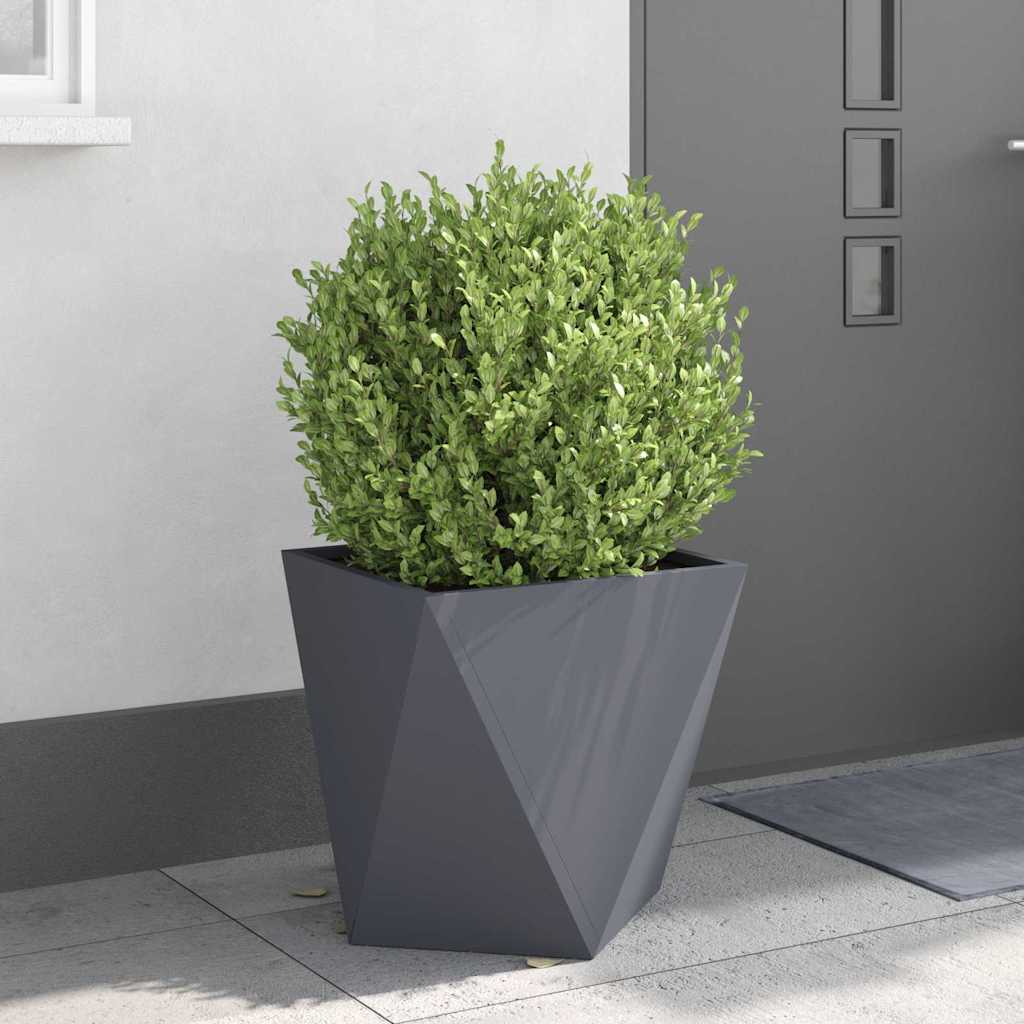 Plantenbak Antraciet 50 x 50 x 50 cm Staal is nu te koop bij PeponiXL, paradijselijk wonen!