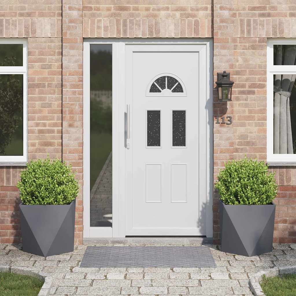 Plantenbak 2 pcs Antraciet 50 x 50 x 50 cm Staal is nu te koop bij PeponiXL, paradijselijk wonen!