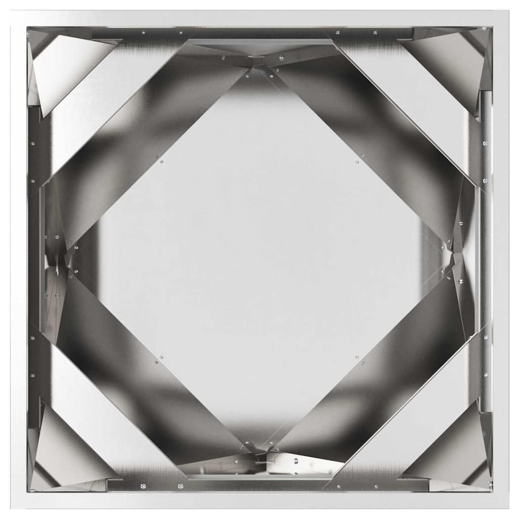 Plantenbak Zilver 50 x 50 x 50 cm Gegalvaniseerd staal is nu te koop bij PeponiXL, paradijselijk wonen!