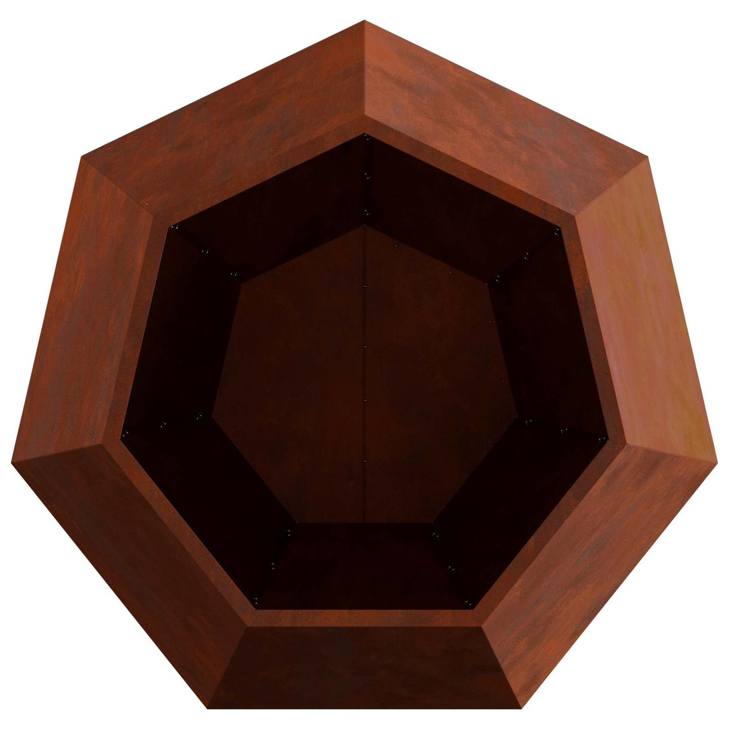 Plantenbak Roestig 100 x 100 x 80 cm Cortenstaal is nu te koop bij PeponiXL, paradijselijk wonen!