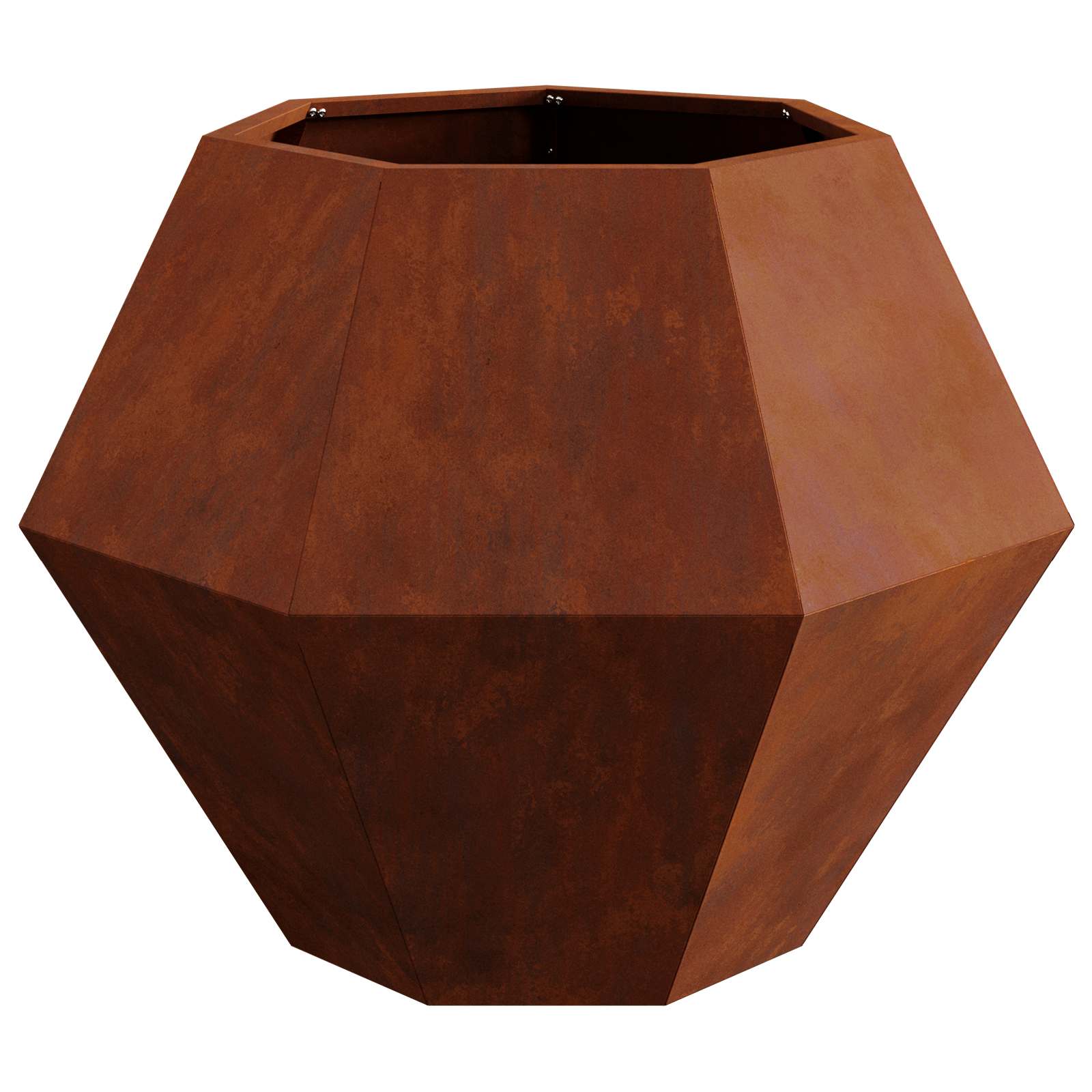 Plantenbak Roestig 75 x 75 x 60 cm Cortenstaal is nu te koop bij PeponiXL, paradijselijk wonen!