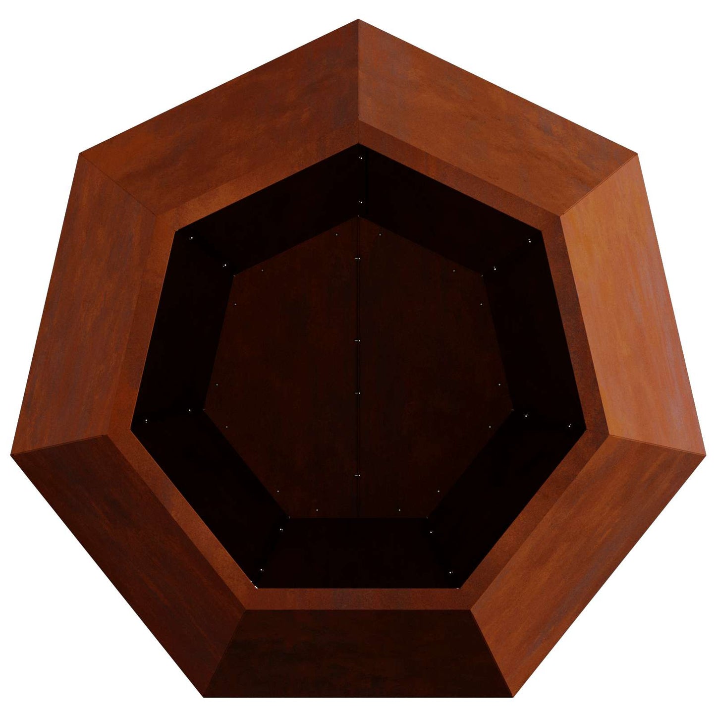 Plantenbak Roestig 75 x 75 x 60 cm Cortenstaal is nu te koop bij PeponiXL, paradijselijk wonen!