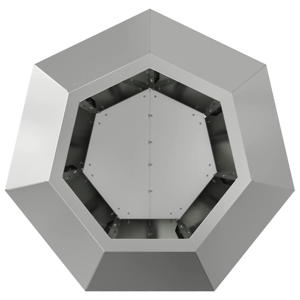 Plantenbak Zilver 50 x 50 x 40 cm Gegalvaniseerd staal is nu te koop bij PeponiXL, paradijselijk wonen!