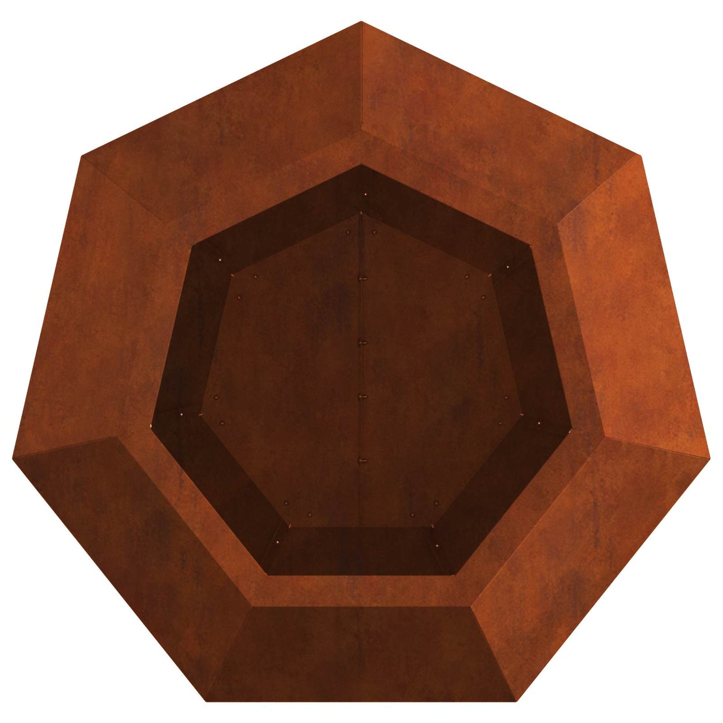 Plantenbak Roestig 50 x 50 x 40 cm Cortenstaal is nu te koop bij PeponiXL, paradijselijk wonen!