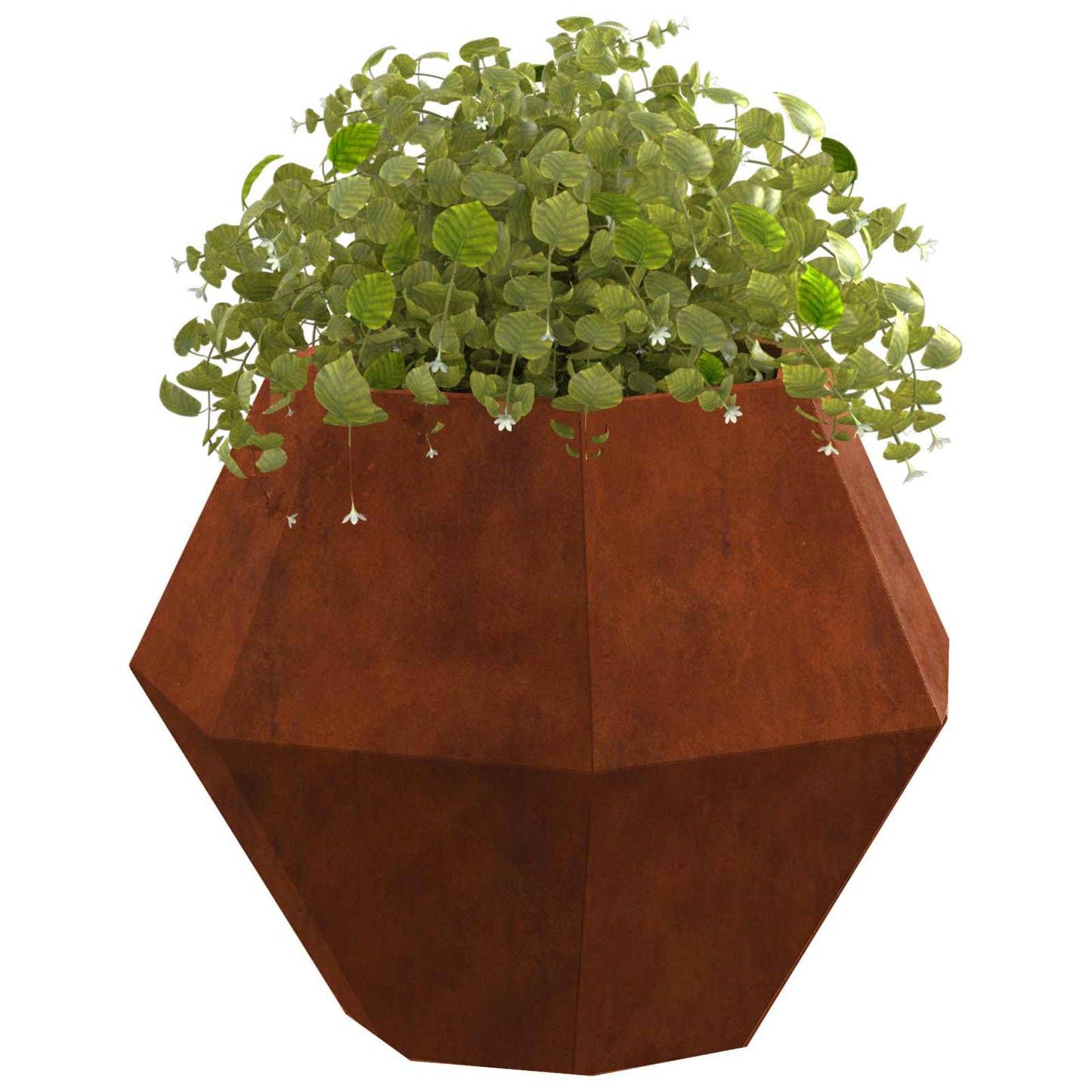 Plantenbak 2 pcs Roestig 50 x 50 x 40 cm Cortenstaal is nu te koop bij PeponiXL, paradijselijk wonen!