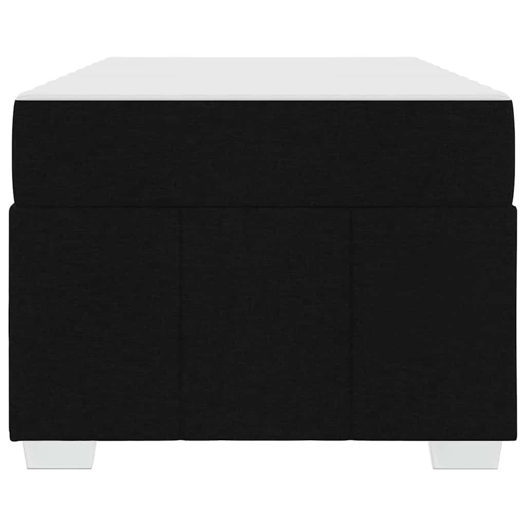 Bedframe met matras Zwart 80 x 200 cm Stof is nu te koop bij PeponiXL, paradijselijk wonen!