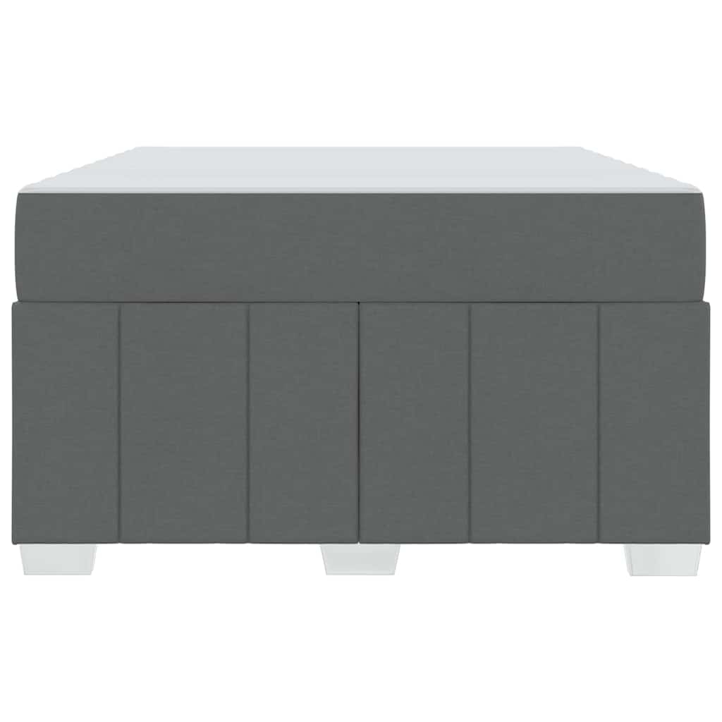 Bedframe met matras Donkergrijs 120 x 200 cm Stof is nu te koop bij PeponiXL, paradijselijk wonen!