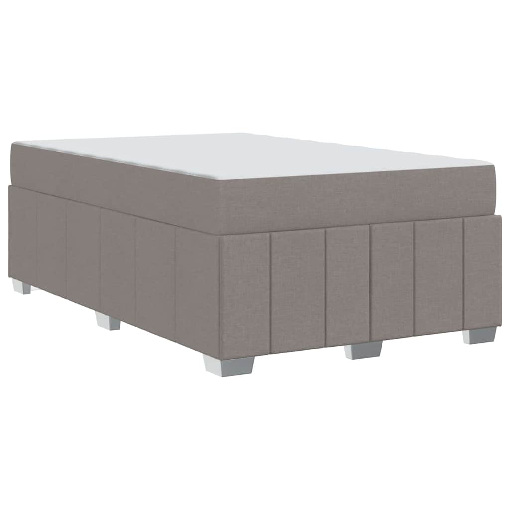 Bedframe met matras Taupe 120 x 200 cm Stof is nu te koop bij PeponiXL, paradijselijk wonen!