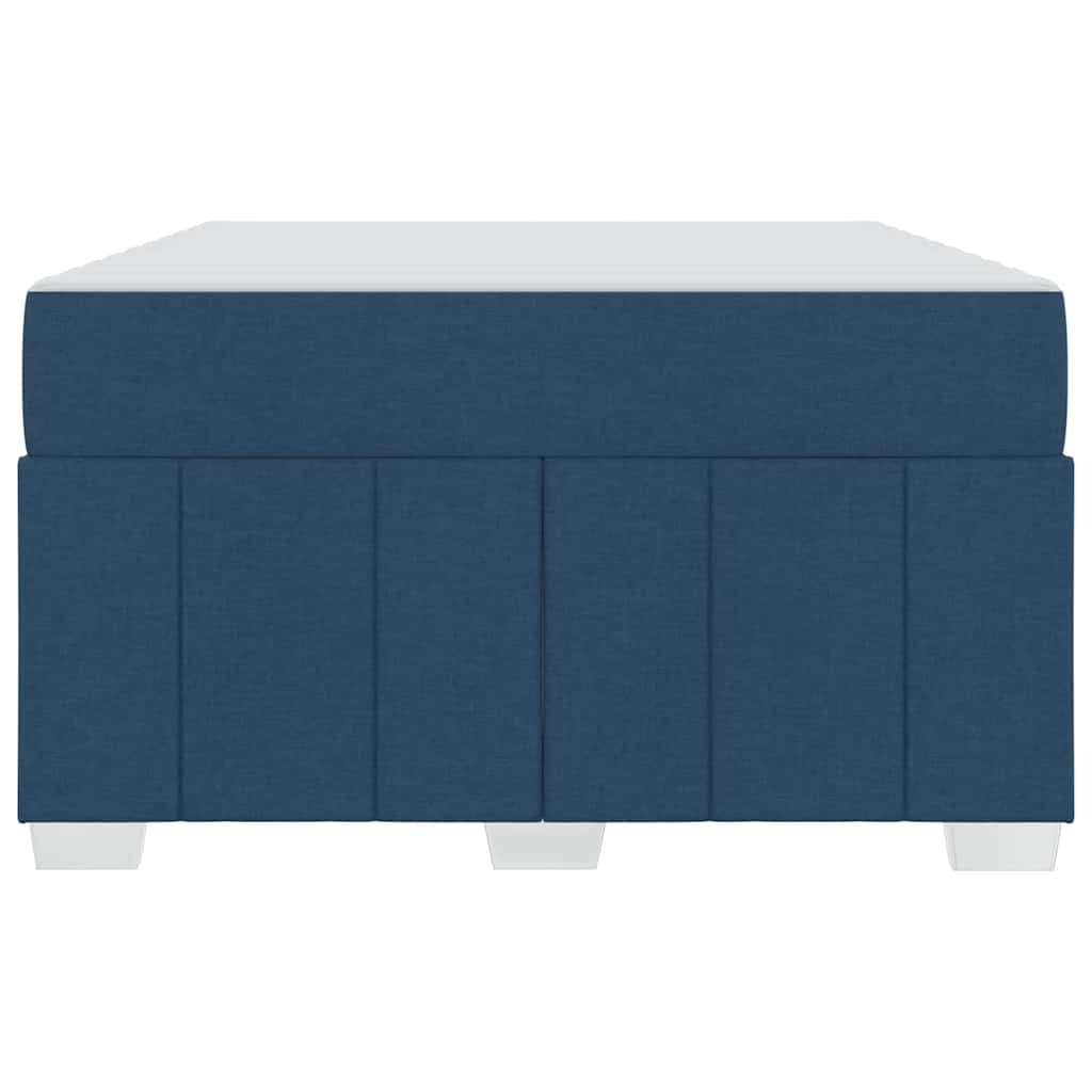 Bedframe met matras Blauw 120 x 200 cm Stof is nu te koop bij PeponiXL, paradijselijk wonen!