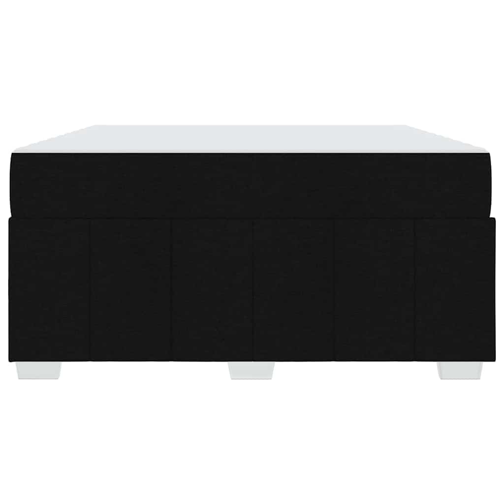 Bedframe met matras Zwart 140 x 200 cm Stof is nu te koop bij PeponiXL, paradijselijk wonen!