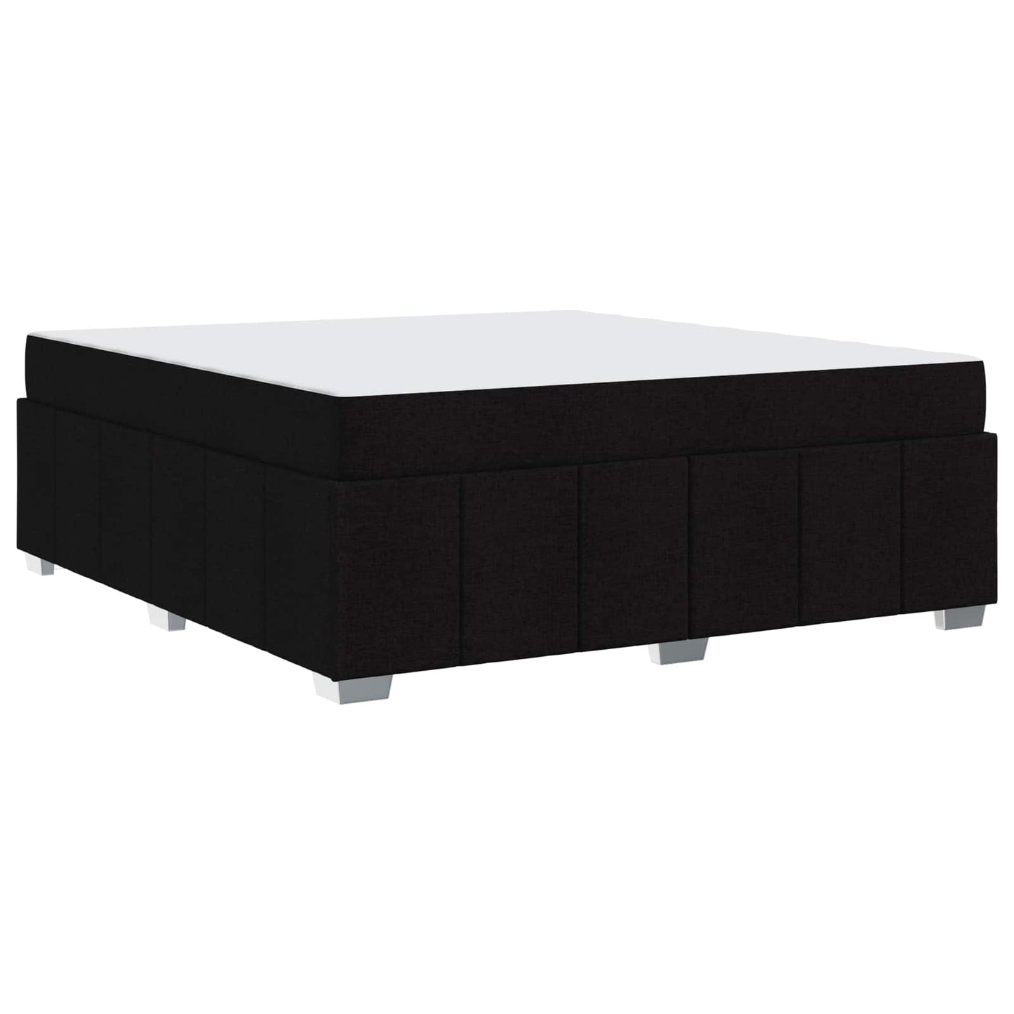 Bedframe met matras Zwart 180 x 200 cm Stof is nu te koop bij PeponiXL, paradijselijk wonen!