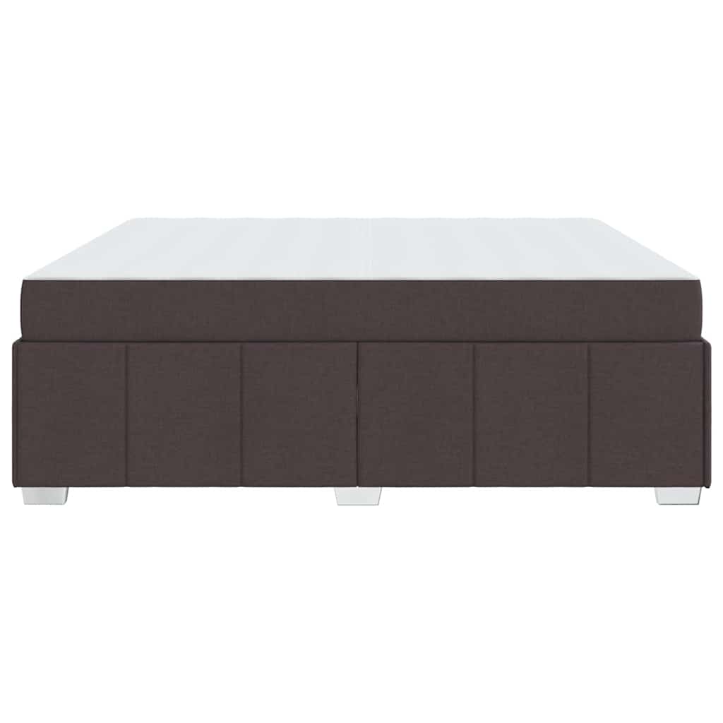 Bedframe met matras Donkerbruin 180 x 200 cm Stof is nu te koop bij PeponiXL, paradijselijk wonen!