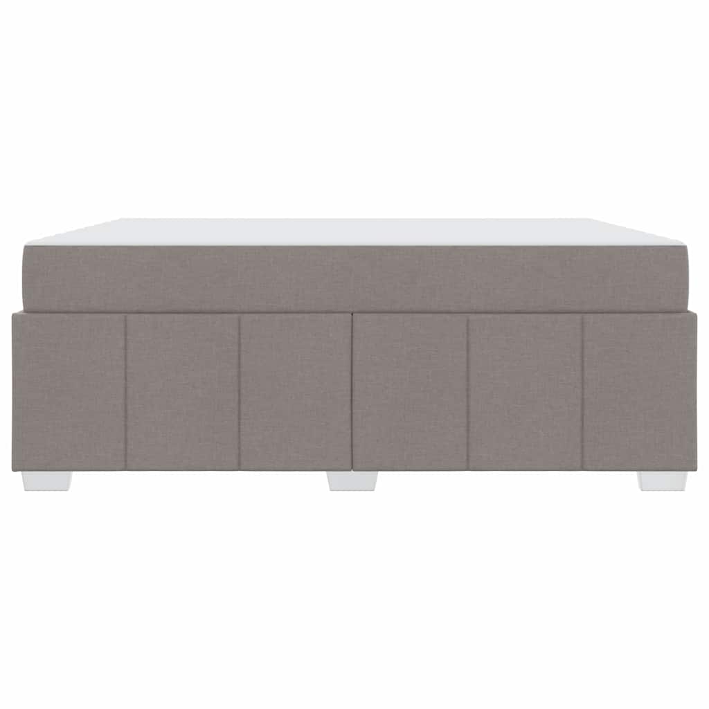 Bedframe met matras Taupe 180 x 200 cm Stof is nu te koop bij PeponiXL, paradijselijk wonen!