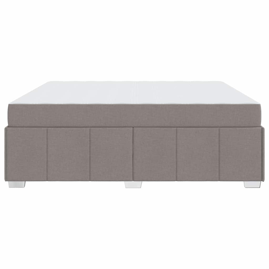 Bedframe met matras Taupe 180 x 200 cm Stof is nu te koop bij PeponiXL, paradijselijk wonen!