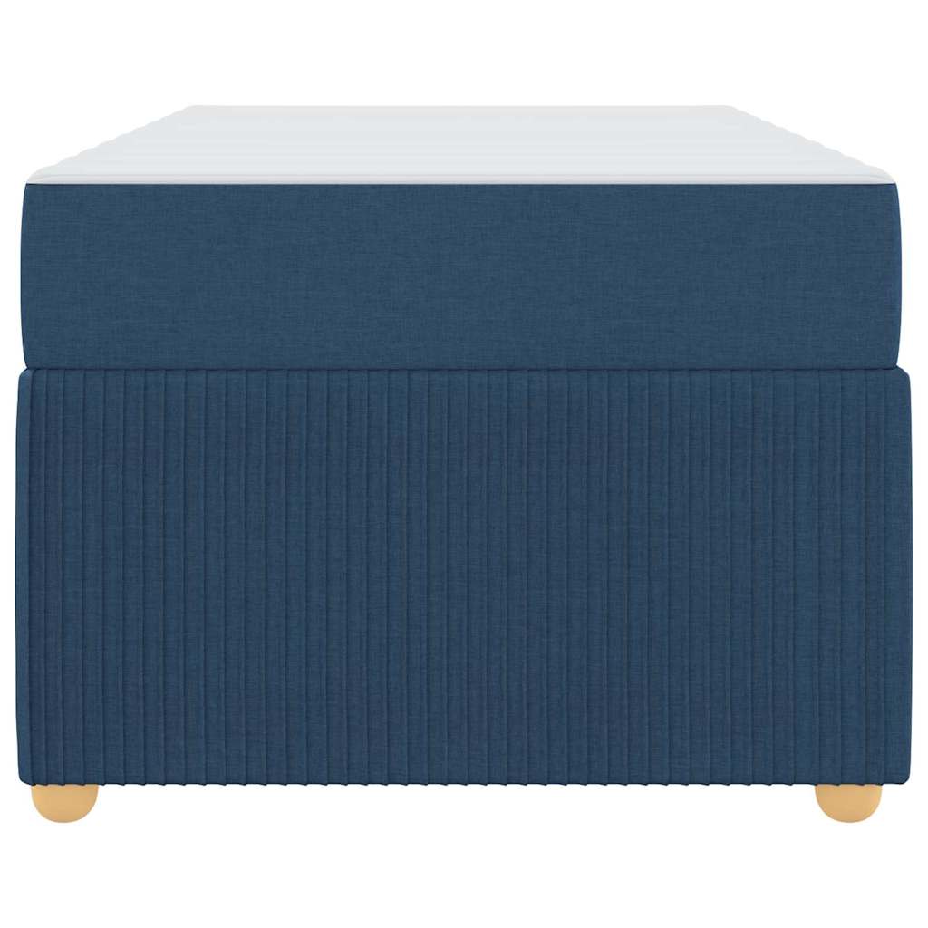 Bedframe met matras Blauw 90 x 200 cm Stof is nu te koop bij PeponiXL, paradijselijk wonen!