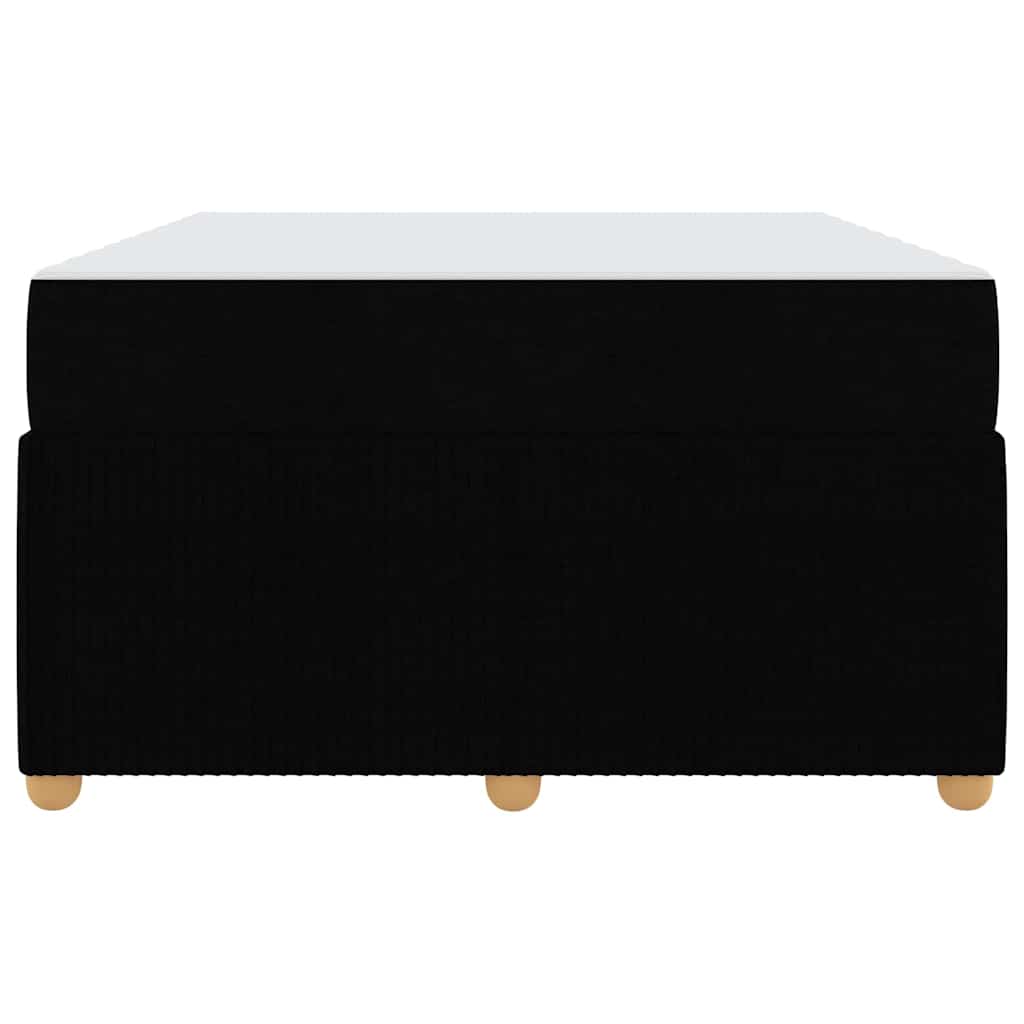 Bedframe met matras Zwart 120 x 190 cm Stof is nu te koop bij PeponiXL, paradijselijk wonen!