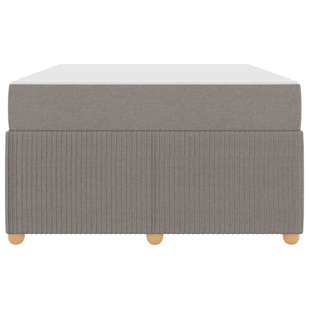 Bedframe met matras Taupe 120 x 190 cm Stof is nu te koop bij PeponiXL, paradijselijk wonen!