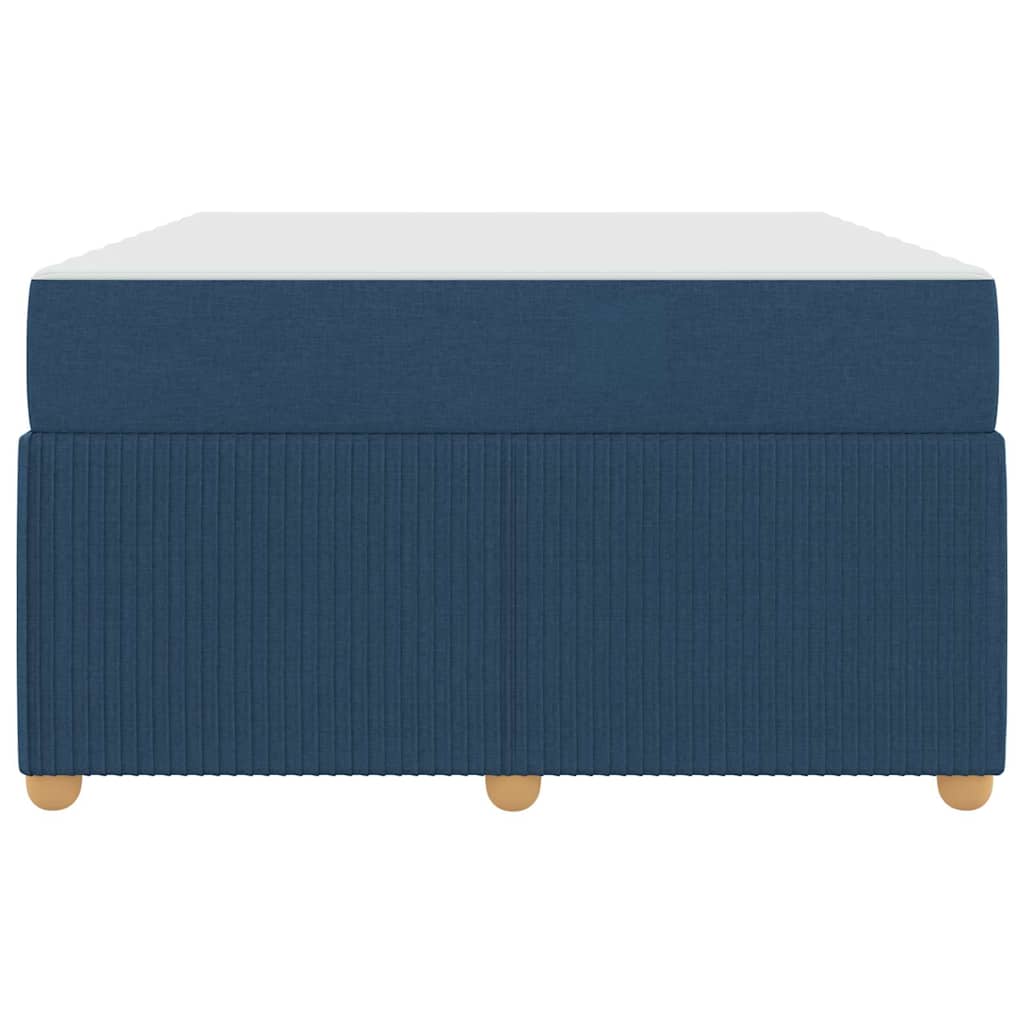 Bedframe met matras Blauw 120 x 190 cm Stof is nu te koop bij PeponiXL, paradijselijk wonen!