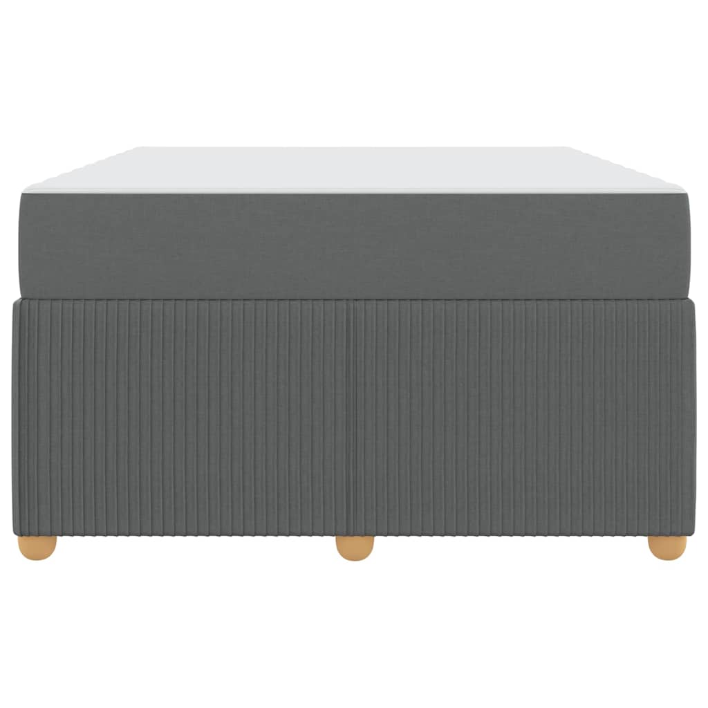 Bedframe met matras Donkergrijs 120 x 200 cm Stof is nu te koop bij PeponiXL, paradijselijk wonen!