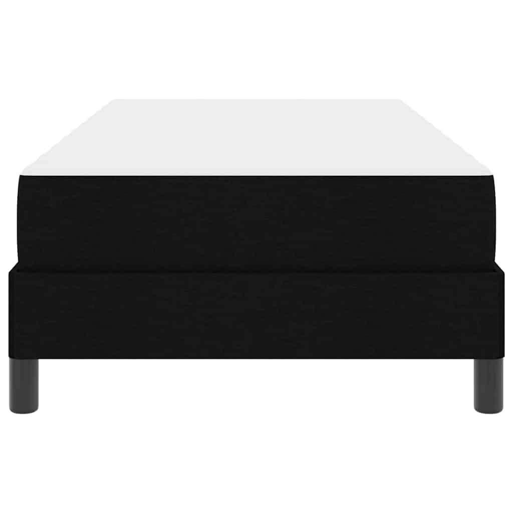 Boxspringbed met matras Zwart 80 x 200 cm Stof is nu te koop bij PeponiXL, paradijselijk wonen!