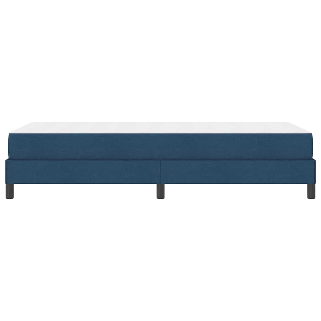Boxspringbed met matras Blauw 90 x 200 cm Stof is nu te koop bij PeponiXL, paradijselijk wonen!