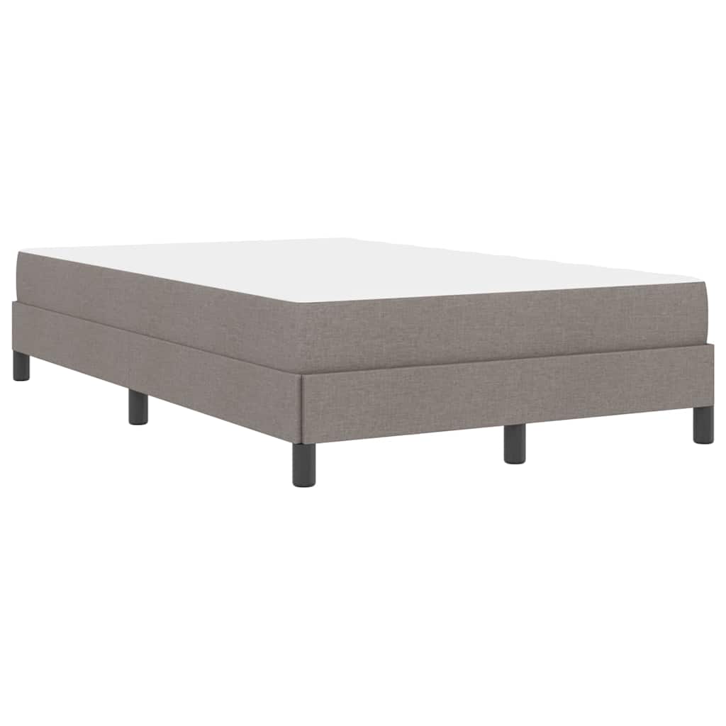 Boxspringbed met matras Taupe 120 x 190 cm Stof is nu te koop bij PeponiXL, paradijselijk wonen!